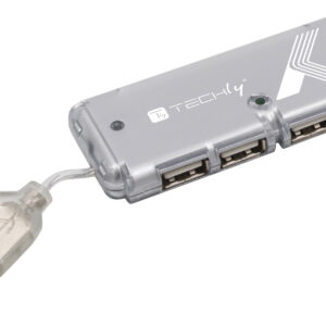 Hub USB Tascabile 4 porte Silver