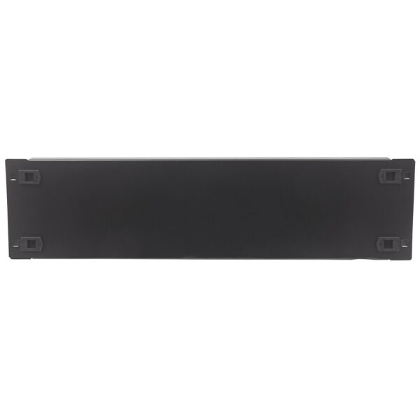 Pannello Cieco Toolless a Clip per Armadi Rack 19'' 3U Nero - immagine 5