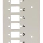 Pannello Frontale 6 Connessioni SC-Simplex per Box Ottico