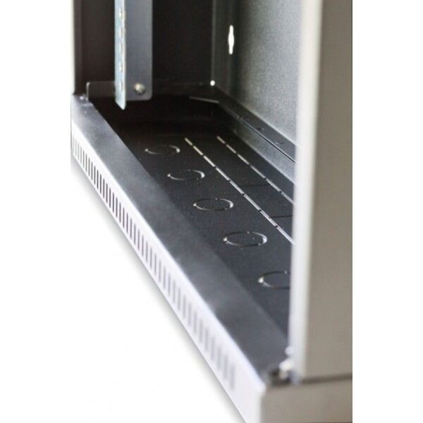 Armadio Rack 19'' Flat a muro p.15cm 6 unità sezione unica Grigio - immagine 7