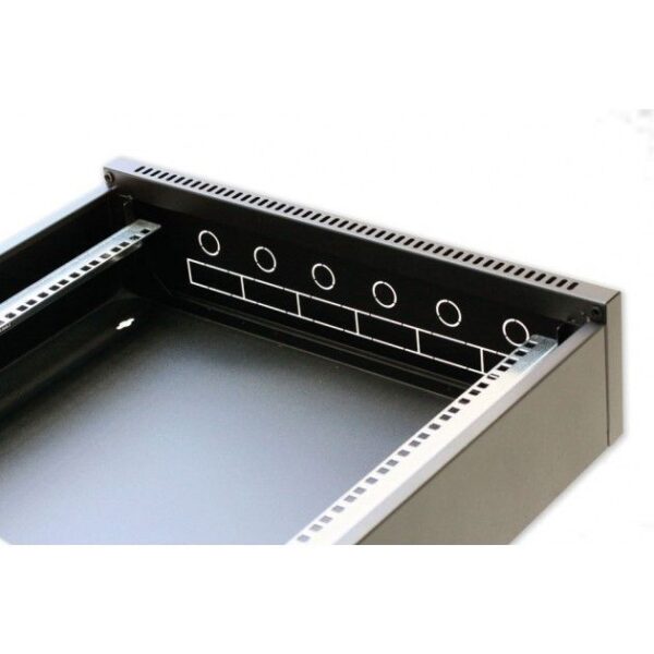 Armadio Rack 19'' Flat a muro p.15cm 6 unità sezione unica Grigio - immagine 8