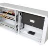 Armadio rack 19'' Ghost  con porta cieca Bianco - immagine 4