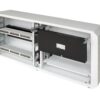 Armadio rack 19'' Ghost  con porta grigliata Bianco - immagine 4