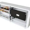 Armadio rack 19'' Ghost  con porta grigliata Bianco - immagine 3
