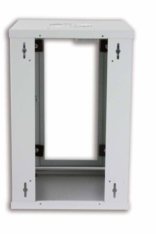 Armadio Rack 10'' a muro 9 unità Grigio prof. 300 mm - immagine 4