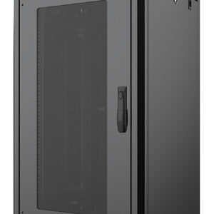 Armadio Rack 19'' 600x600 16 Unità Nero serie Easynet