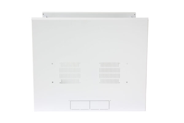 Armadio Rack 19'' a muro 10 unità sezione unica prof. 600mm Bianco - immagine 5