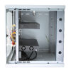 Armadio Rack 19'' a muro 13 unità sezione unica prof. 500mm Nero - immagine 4
