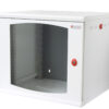 Armadio Rack 19'' a muro 13 unità sezione unica prof. 500mm Bianco
