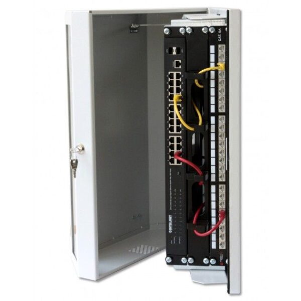Armadio a muro 19'' 8 Unità Grigio - immagine 5