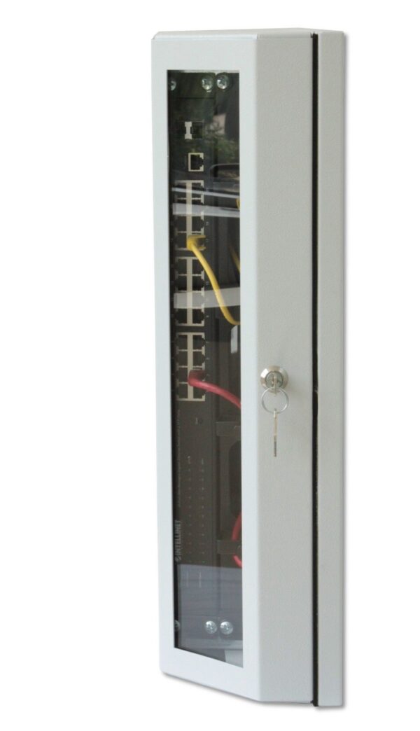 Armadio a muro 19'' Flat 9 Unità Grigio - immagine 8
