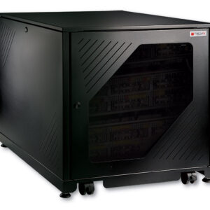 Armadio Rack 19'' 600x1000 12 Unità Nero da sotto-scrivania da assemblare