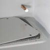 Armadio Rack 19'' a muro 13U grigio IP65 porta cieca prof. 200mm - immagine 3