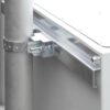 Sistema di fissaggio a palo per rack IP65