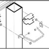 Sistema di fissaggio a palo per rack IP65 - immagine 4