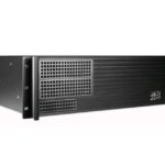 Chassis Industriale Rack 19''/Desktop 3U Ultra Compatto Nero