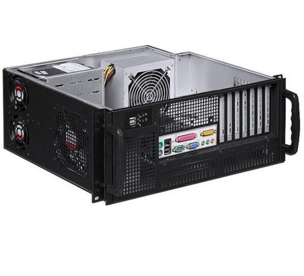 Chassis Industriale Rack 19''/Desktop 4U Ultra Compatto Nero - immagine 3
