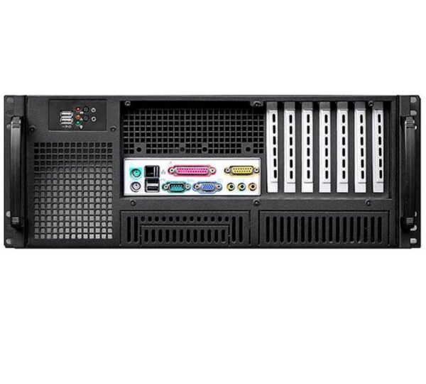Chassis Industriale Rack 19''/Desktop 4U Ultra Compatto Nero - immagine 4