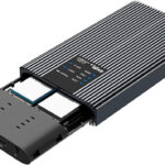 Box Esterno Duplicatore Clone Offline USB3.2 Gen 2x2 USB-C™ M.2 PCIe NVME 20 Gbps