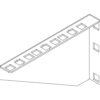 Staffa 3U per installazione verticali apparecchiature rack 19'' - immagine 2