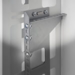 Staffa 3U per installazione verticali apparecchiature rack 19''