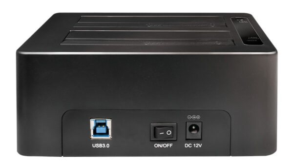 Docking Station USB3.0 Doppio Slot HDD/SSD SATA da 2.5''/3.5'' Nero - immagine 4