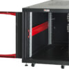Armadio Server Rack 19'' 600x1000 12 Unità Nero da sotto-scrivania - immagine 4