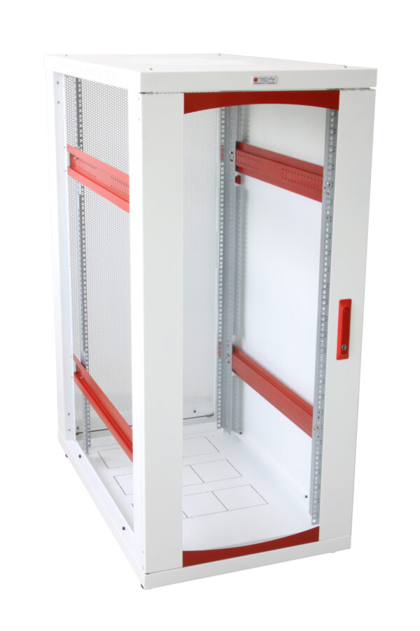Armadio Server Rack 19'' 600x1000 42 Unita' Bianco serie IdealNET - immagine 9