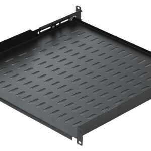 Mensola per Rack 19'' 650 mm 2U Nera 4 punti