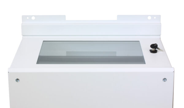 Staffe a Parete per Fissaggio Armadio Serie EE Bianco