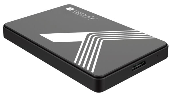 Box Esterno USB3.0 per HDD/SSD SATA 2,5'' Nero