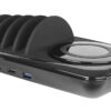 Docking Station USB 5 posti con Caricabatterie Wireless Removibile - immagine 2