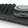 Docking Station USB 5 posti con Caricabatterie Wireless Removibile - immagine 4