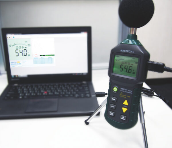 Fonometro Digitale Professionale con Interfaccia USB, MS6701 - immagine 3