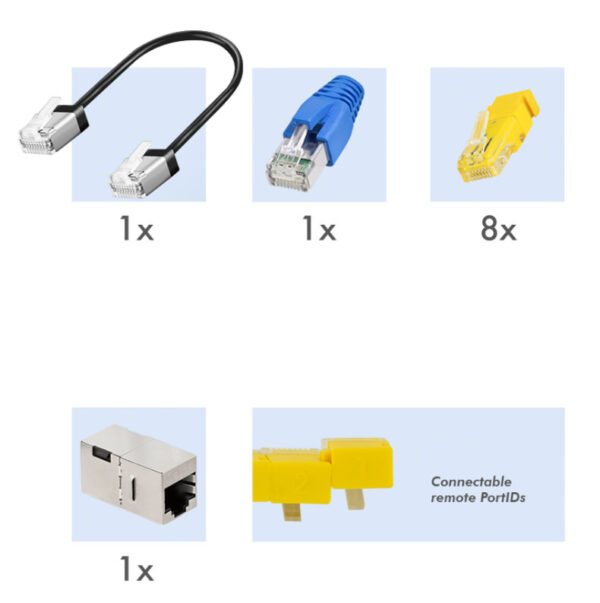 Tester di Rete 3 in 1 per Identificazione di Collegamento e Porta - immagine 6