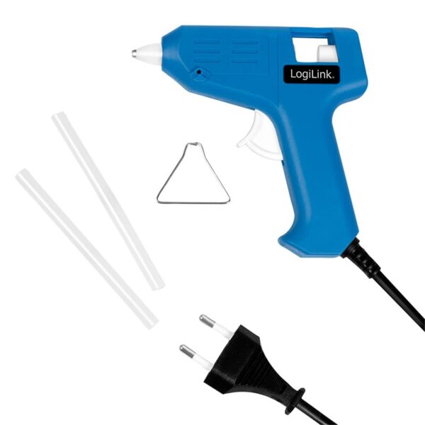 Mini pistola per Colla a Caldo, 10W, blu - immagine 3