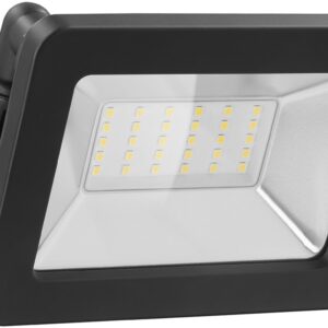 Faretto LED da Esterno IP65 30W Nero