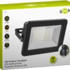 Faretto LED da Esterno IP65 50W 4260lm Nero - immagine 2