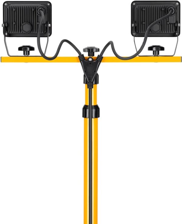 Faretto da lavoro a LED con Treppiede Telescopico 2x20W - immagine 4