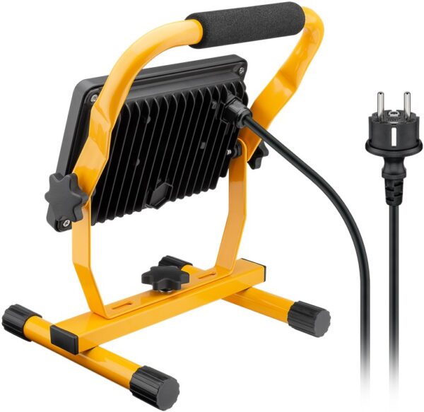 Faretto da Costruzione a LED con Supporto 30W - immagine 9