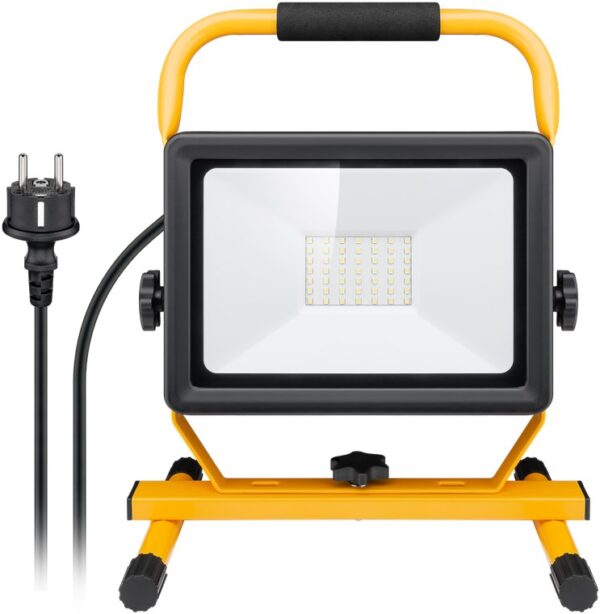Faretto da lavoro a LED con Supporto 50W - immagine 9