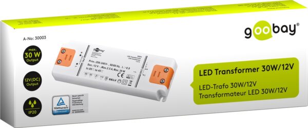 Trasformatore per Illuminazione LED da 12 V (DC)/30 W - immagine 2