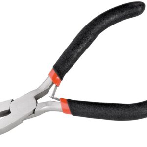 Pinza Semicircolare a Becchi Piatti e Lisci 125 mm