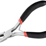 Pinza Semicircolare a Becchi Piatti 125 mm con Ganasce Corrugate