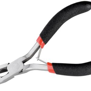 Pinza Semicircolare a Becchi Piatti 125 mm con Ganasce Corrugate