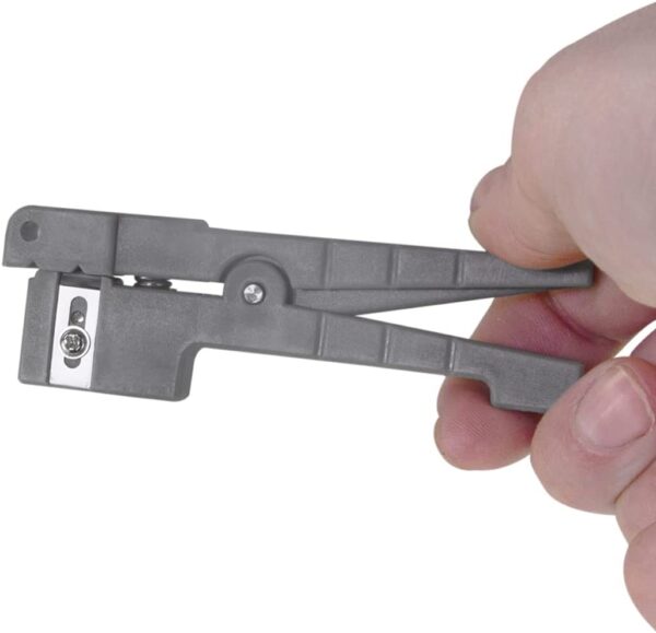 Pinza Spellacavi per Cavi in Fibra Ottica Coassiali e Rame fino a ø 3,2 mm - immagine 4