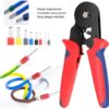 Pinza Crimpare a Cricchetto per Capicorda con 1200 Terminali 2.5-6.0 mm² - immagine 3