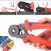 Pinza Crimpare a Cricchetto per Capicorda con 1200 Terminali 2.5-6.0 mm² - immagine 4