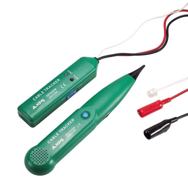Localizzatore di Cavi Generatore di Tono Sonda Tracker Wire Network Cable Tester Tracer Kit, KPS-CC640 - immagine 4