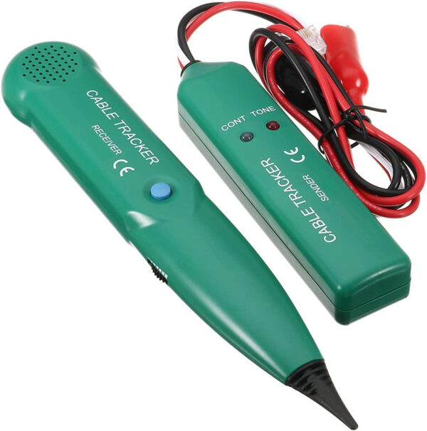 Localizzatore di Cavi Generatore di Tono Sonda Tracker Wire Network Cable Tester Tracer Kit, KPS-CC640 - immagine 3